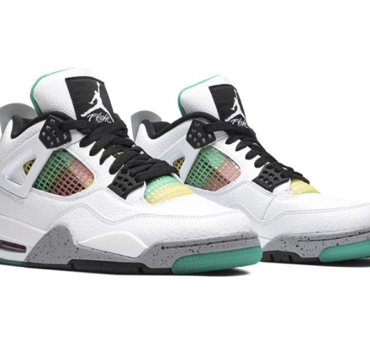 Mens Wmns Air Jordan 4 Retro Rasta AQ9129 100