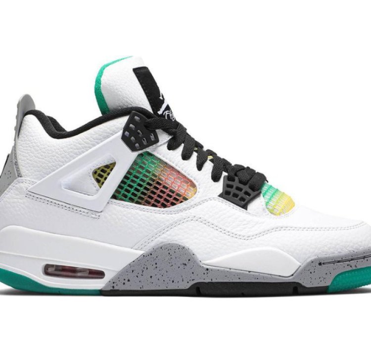 Mens Wmns Air Jordan 4 Retro Rasta AQ9129 100