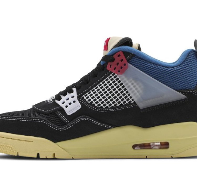 Mens Wmns Union LA x Air Jordan 4 Retro Off Noir DC9533 001