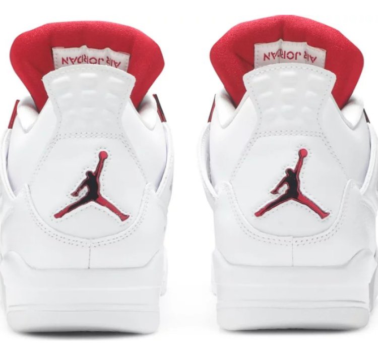 Mens Wmns Air Jordan 4 Retro Red Metallic CT8527 112 / 408452 112