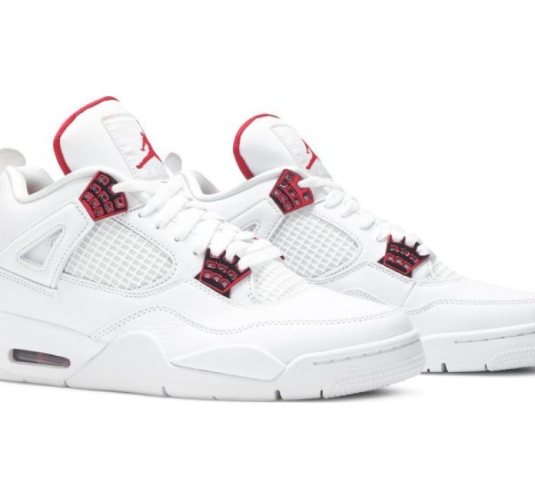 Mens Wmns Air Jordan 4 Retro Red Metallic CT8527 112 / 408452 112