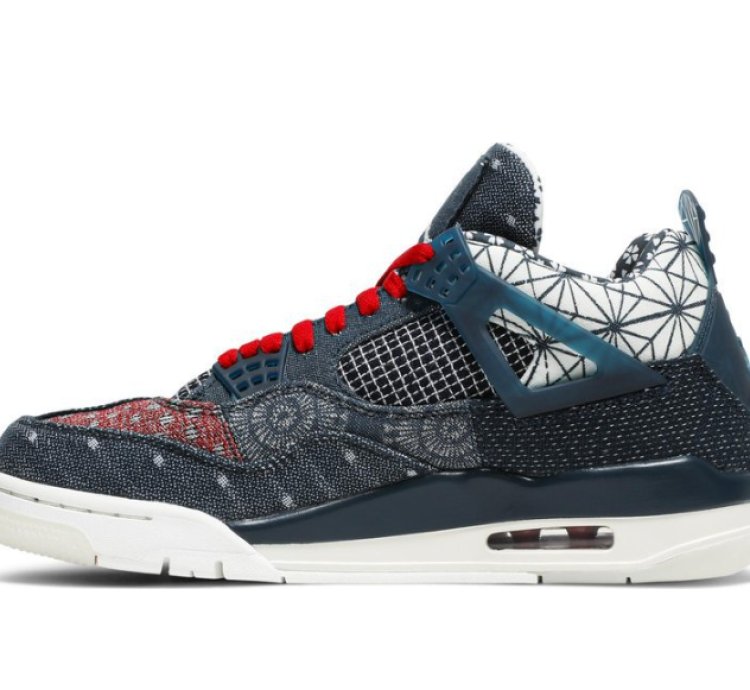 Mens Wmns Air Jordan 4 Retro SE Sashiko CW0898 400