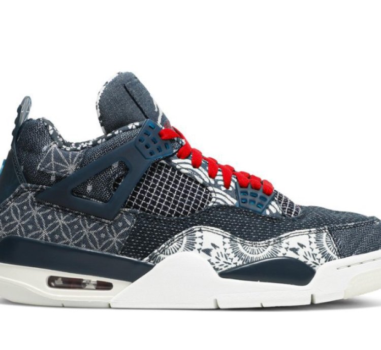 Mens Wmns Air Jordan 4 Retro SE Sashiko CW0898 400