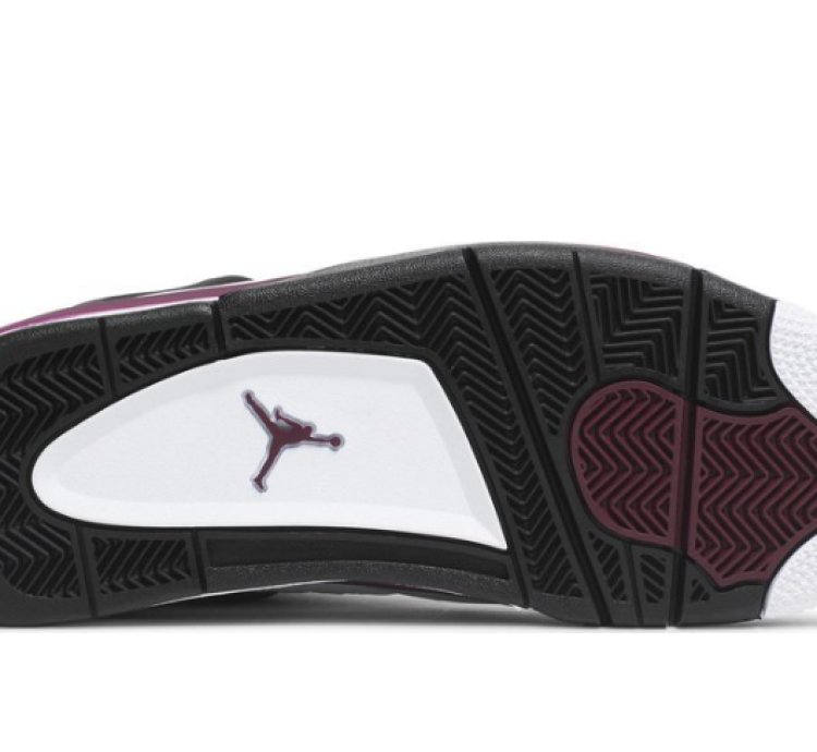 Mens Wmns Paris Saint-Germain x Air Jordan 4 Retro Bordeaux CZ5624 100