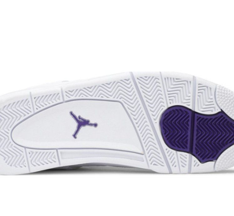 Mens Wmns Air Jordan 4 Retro Purple Metallic CT8527 115 / 408452 115
