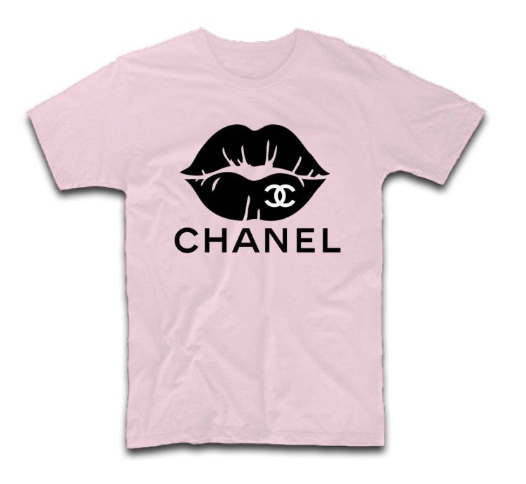 Chanel Lips Logo T-Shirt USA