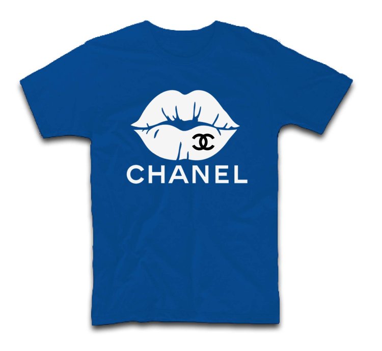 Chanel Lips Logo T-Shirt USA