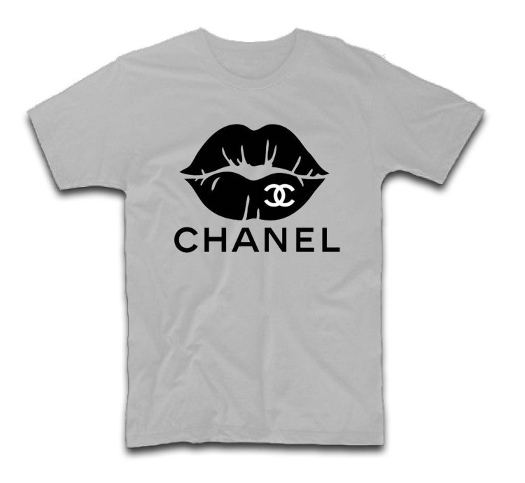 Chanel Lips Logo T-Shirt USA