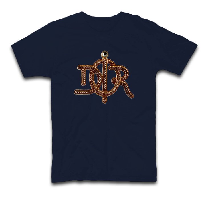 Dior Staggered Steel Logo T-Shirt USA