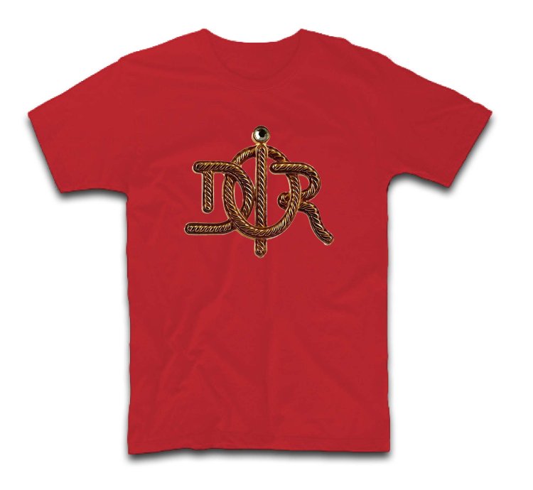 Dior Staggered Steel Logo T-Shirt USA