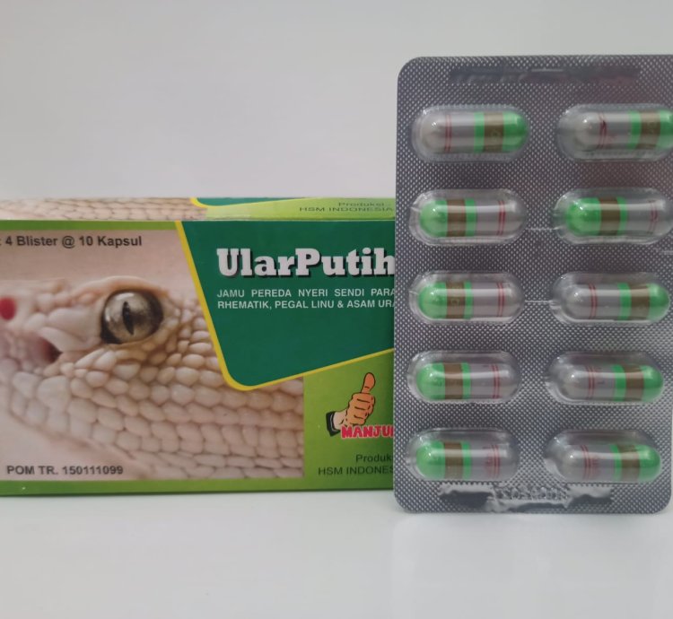Ular Putih Herbs For Arthritis Gout Muscle