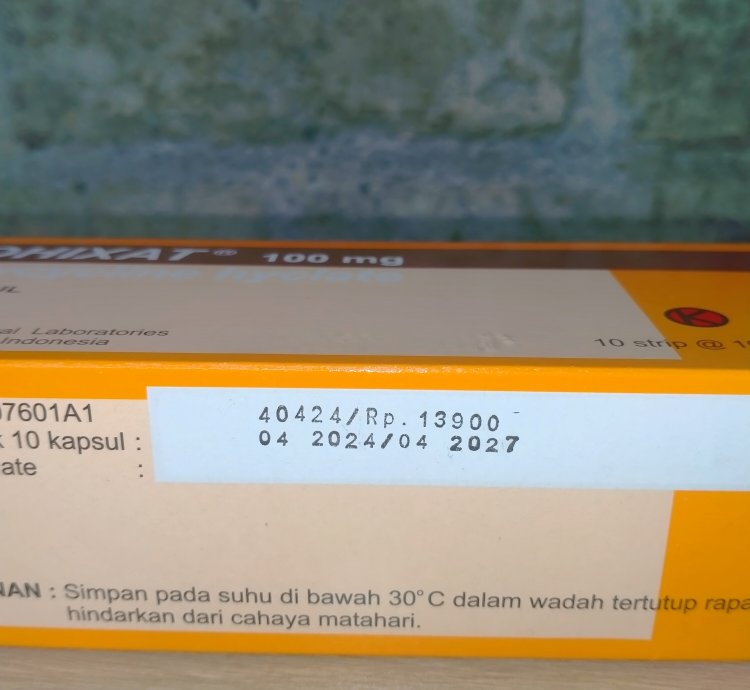 Doxycycline Hyclate 100mg Dohixat Original Product