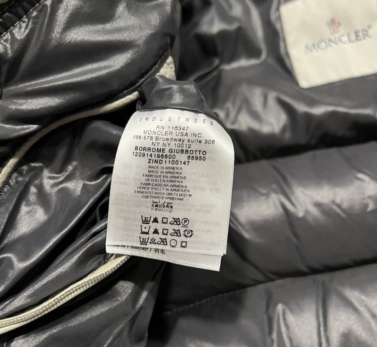 1000 Moncler Borrome Down Jacket Moncler Puffer Jacket