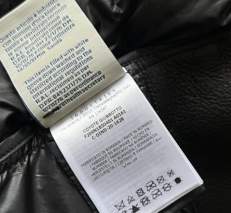 20 Rick Owens Moncler - Coyote Giubotto jacket