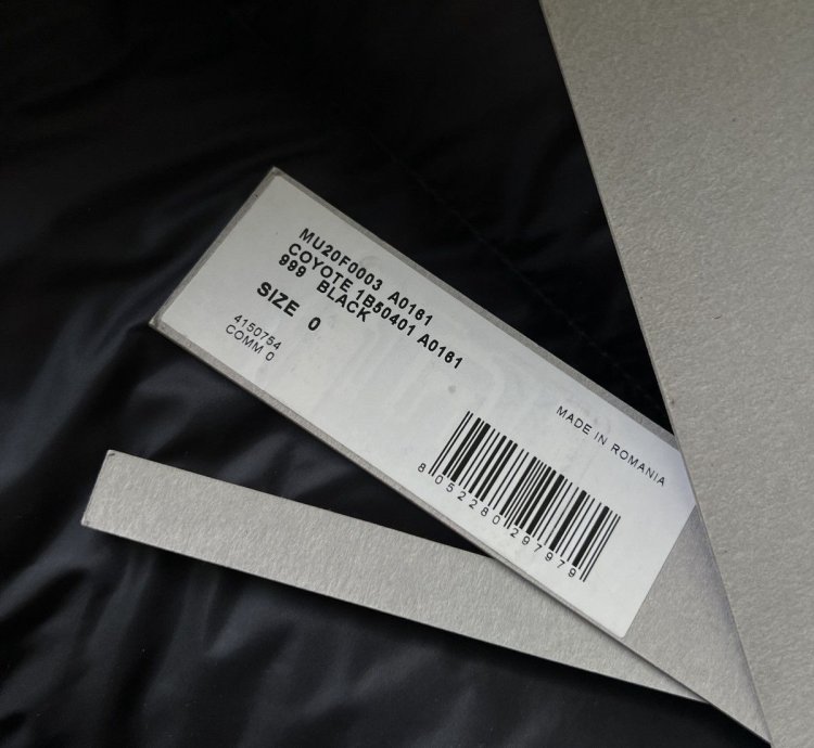 20 Rick Owens Moncler - Coyote Giubotto jacket