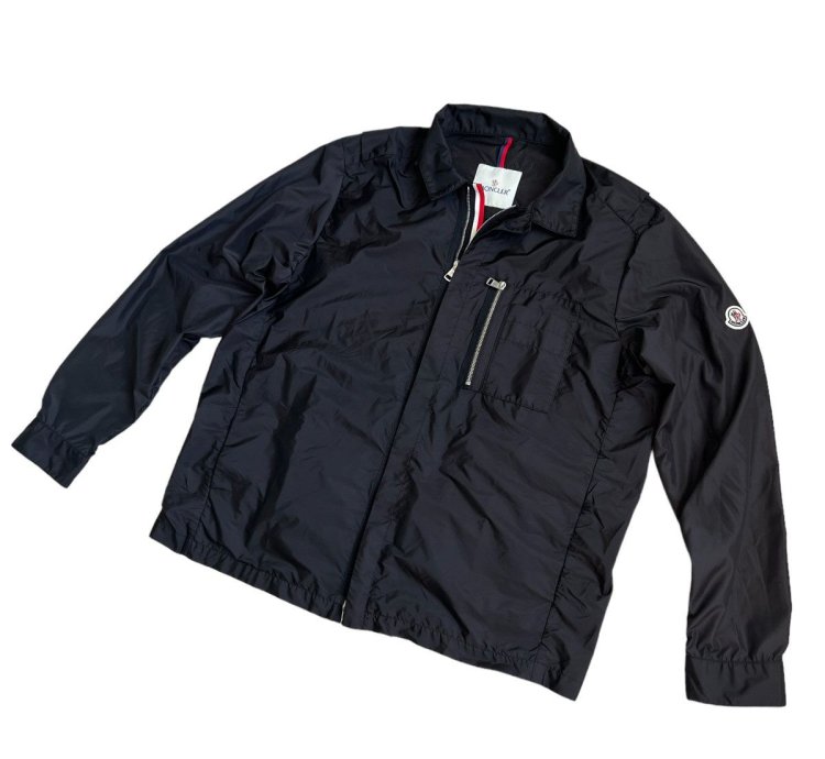 600 Moncler See Nylon Logo Overshirt Moncler Nylon Jacket