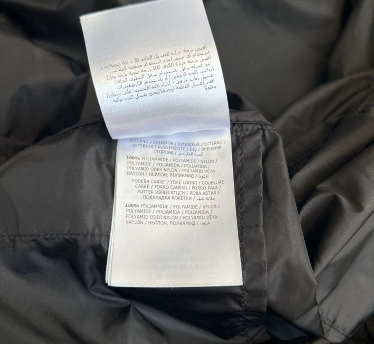 600 Moncler See Nylon Logo Overshirt Moncler Nylon Jacket