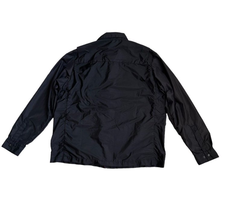600 Moncler See Nylon Logo Overshirt Moncler Nylon Jacket