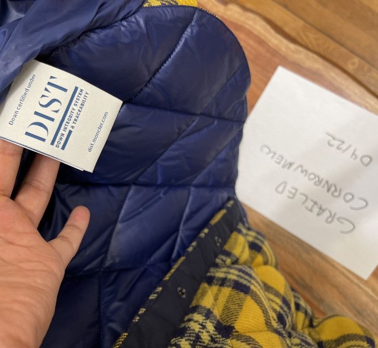 Briere Moncler Grenoble Shirt Jacket Size 4