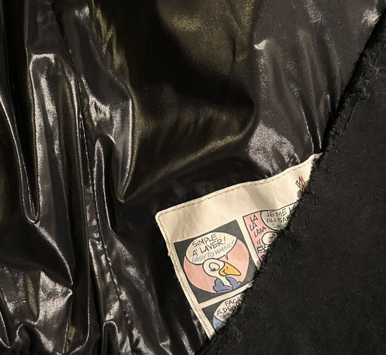 Greg Lauren Moncler Black Maya Down Jacket
