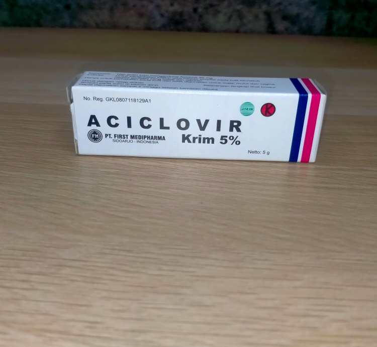 Aciclovir 5% Herpes Cream Original Product