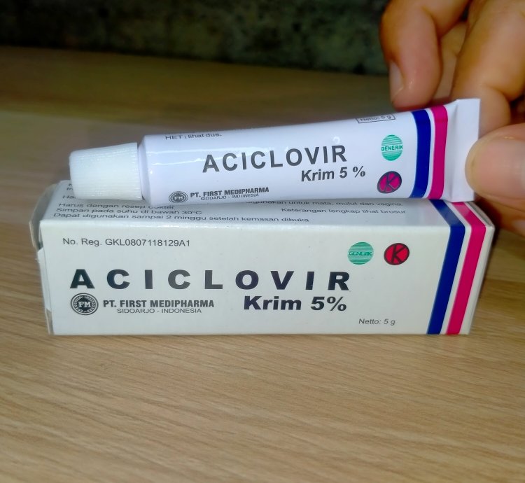 Aciclovir 5% Herpes Cream Original Product