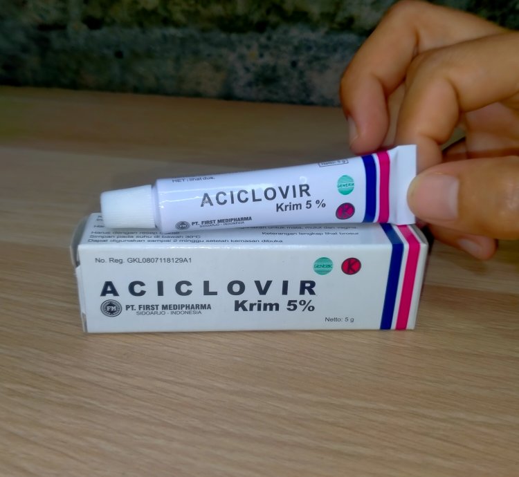 Aciclovir 5% Herpes Cream Original Product