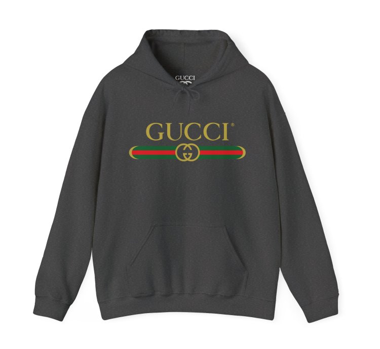 Gucci GG exclusive charcoal Hoodie - Size USA