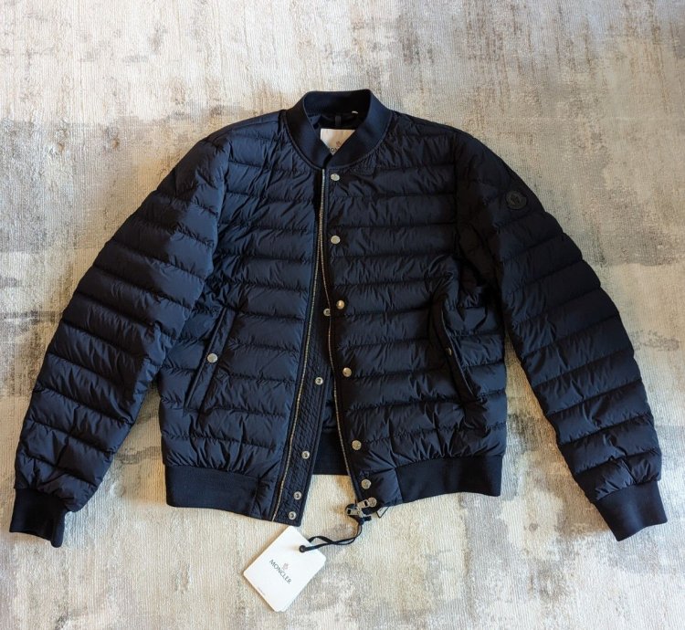 Moncler Barral Blue Jacket Size 5
