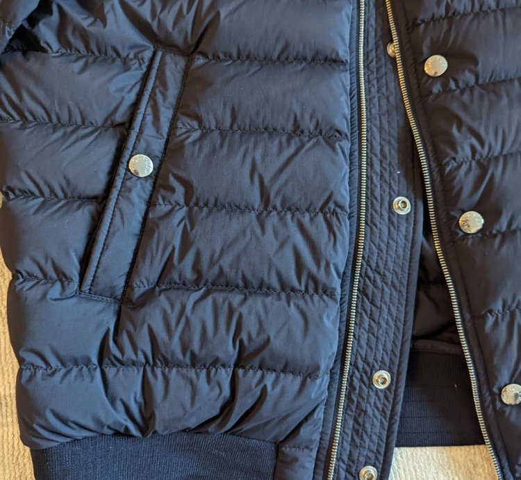 Moncler Barral Blue Jacket Size 5