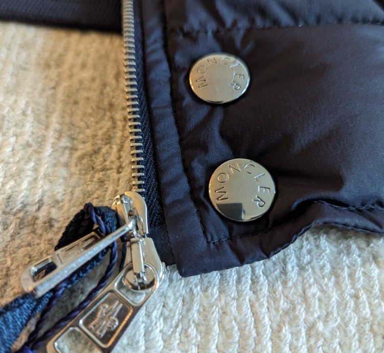 Moncler Barral Blue Jacket Size 5