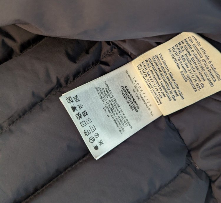 Moncler Barral Blue Jacket Size 5