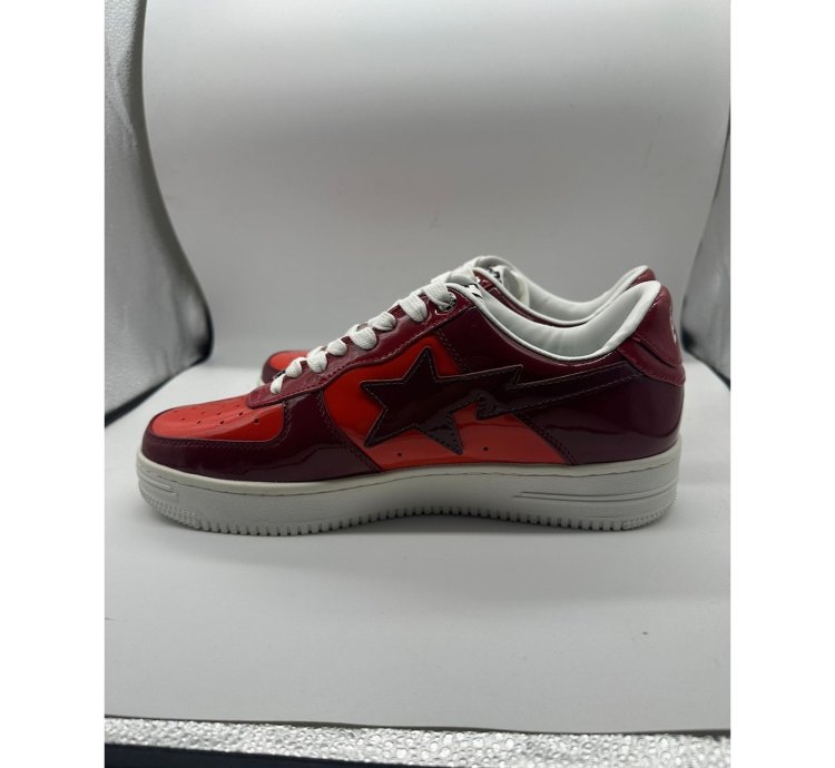 10 - Bathing Ape Bape Sta Low color camo red