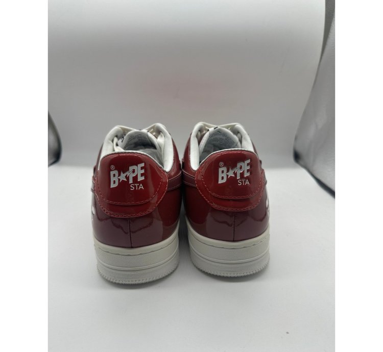10 - Bathing Ape Bape Sta Low color camo red