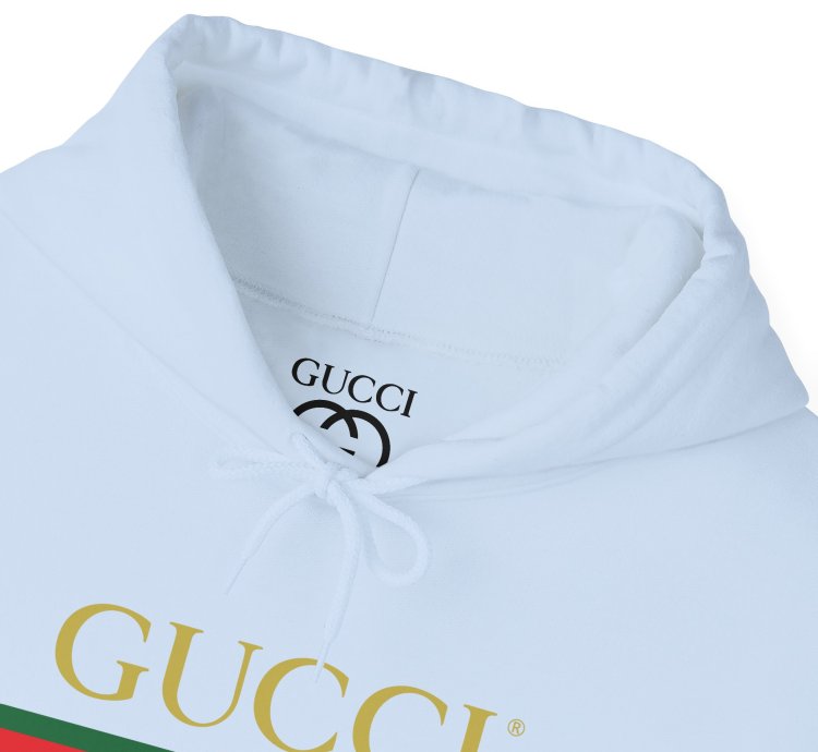 Gucci GG exclusive light blue Hoodie - Size USA