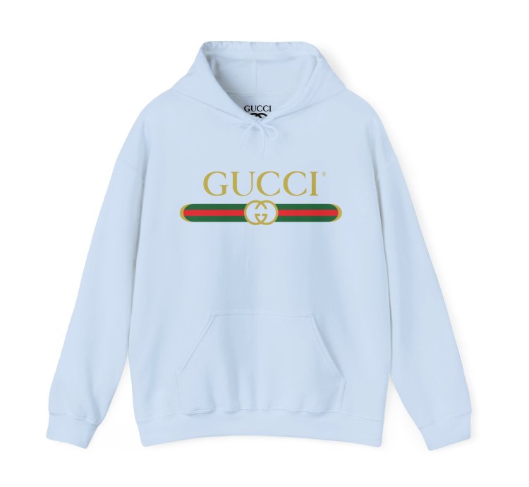 Gucci GG exclusive light blue Hoodie - Size USA