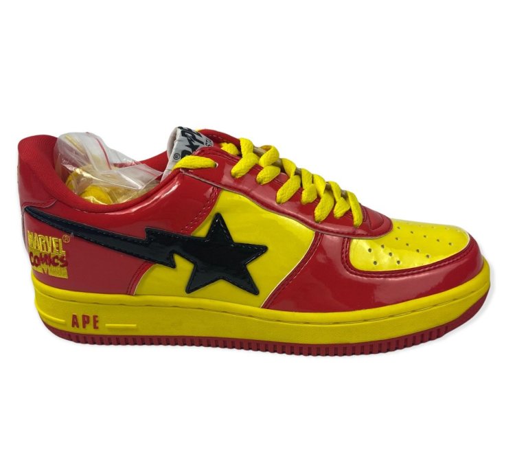 2005 - NEW - Bape Marvel Iron man bapesta