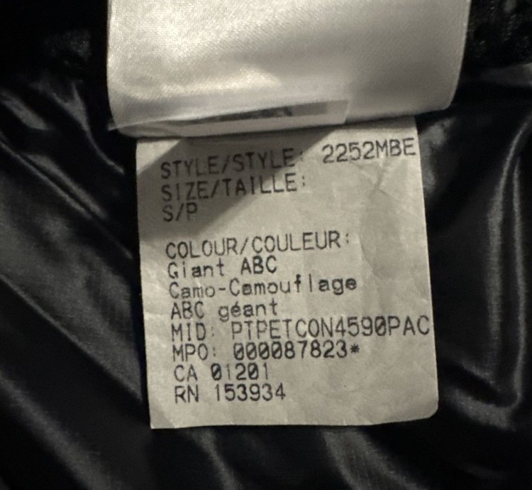 BAPE Canada Goose