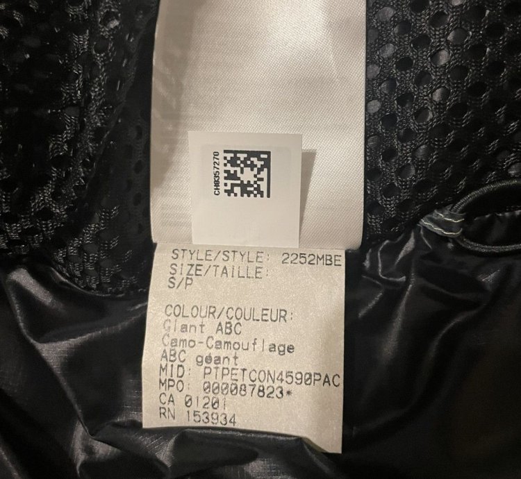 Bape Canada Goose ABC Camo Crofton Puffer Jacket