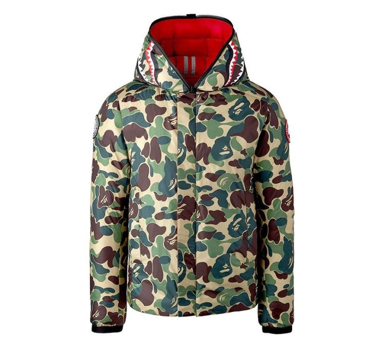 Bape Canada Goose Concepts Crofton Shark Jacket