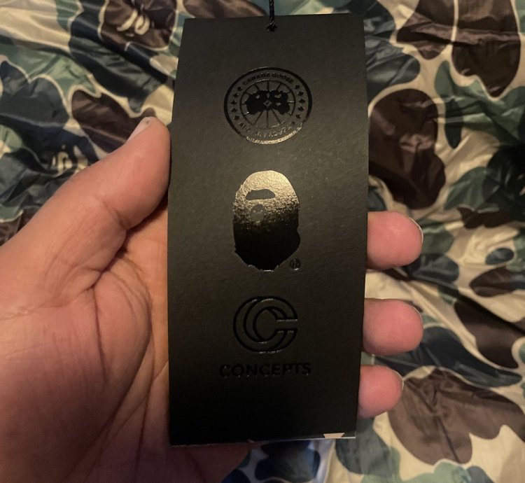 Bape Canada Goose Concepts Crofton Shark Jacket