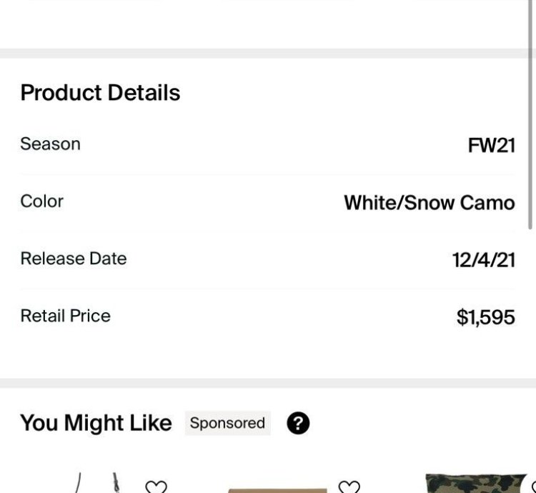 BAPE Canada Goose Concepts Expedition Jacket