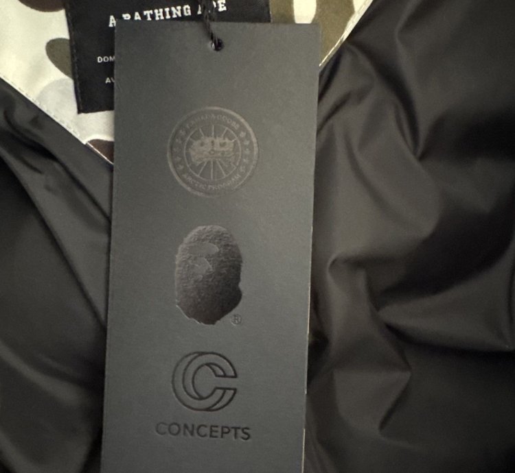 BAPE Canada Goose Concepts Expedition Jacket