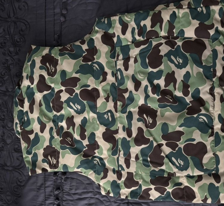 Bape Canada Goose Freestyle Camo Vest