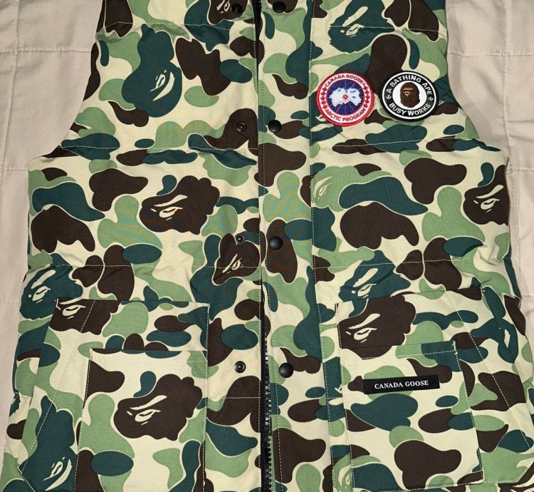 Bape Canada Goose Freestyle Vest