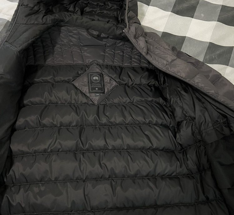 Black badge Canada goose jacket