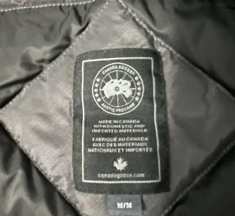 Black badge Canada goose jacket