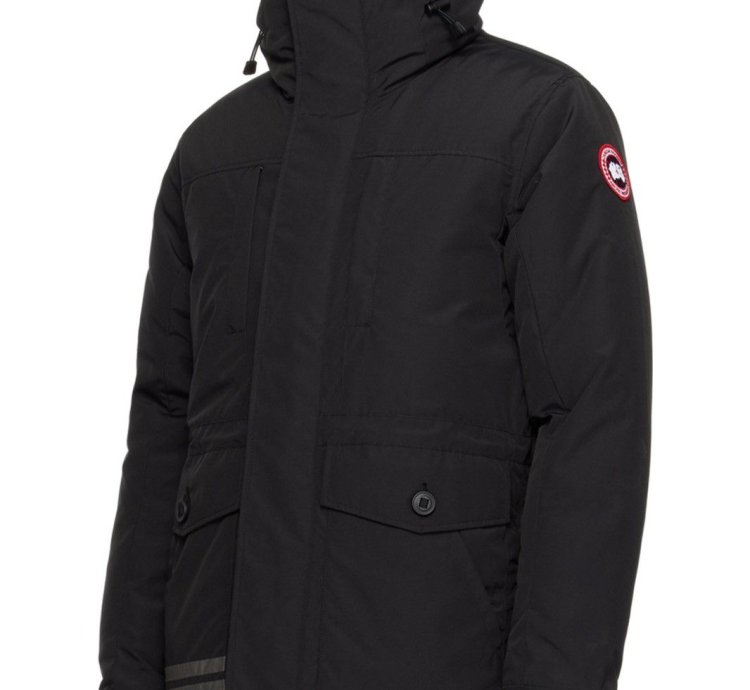 Black Canada Goose Toronto Down Jacket Sz Medium