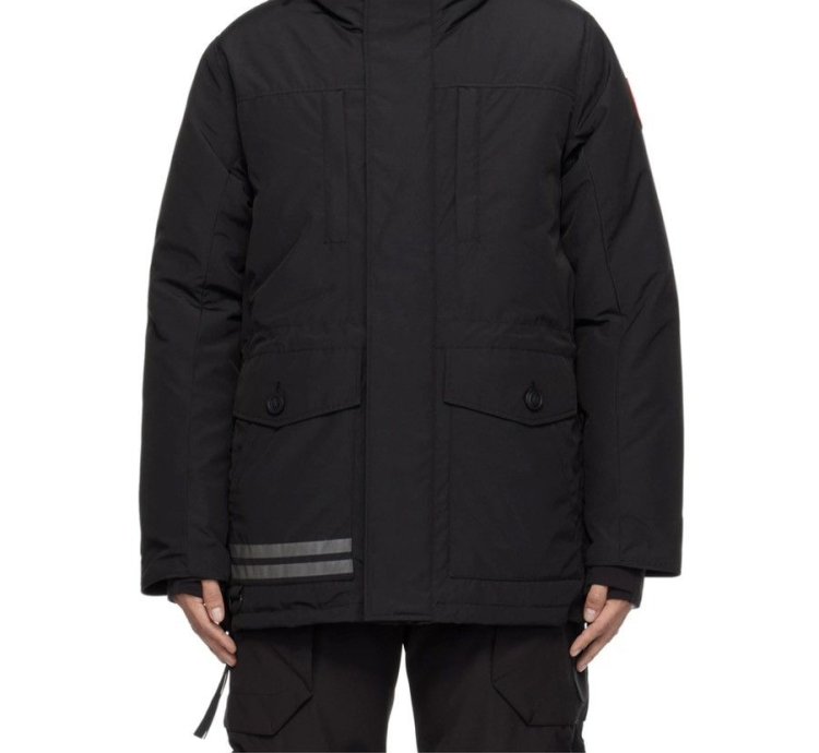 Black Canada Goose Toronto Down Jacket Sz Medium