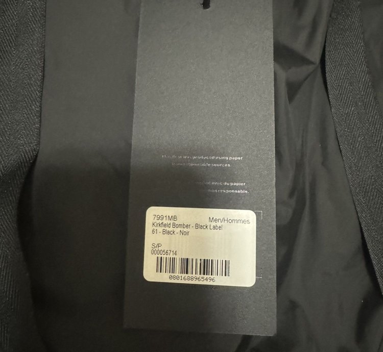 Black Label Bomber - (New )